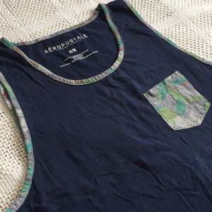 Navy Blue Aeropostale Men’s Tank Top